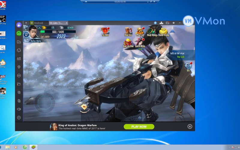 Máy chủ ảo treo game