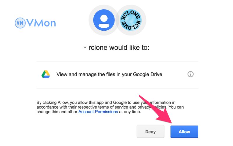 Backup toàn bộ VPS lên Google Drive bằng Rclone