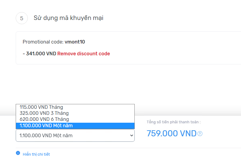 Thay đổi chu kỳ thanh toán