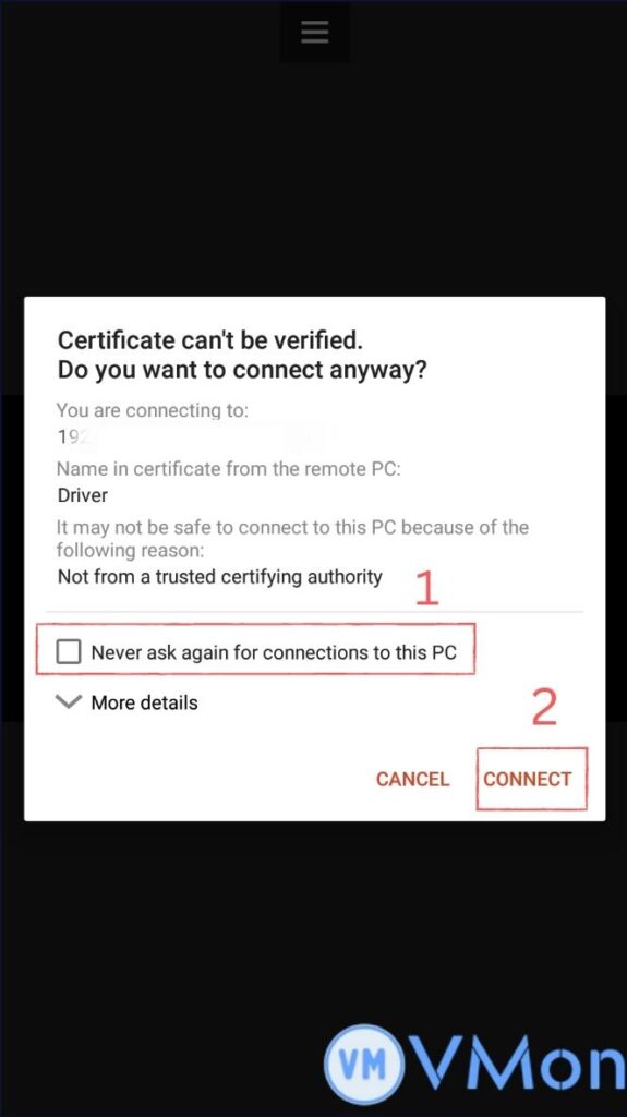 Certificated notification