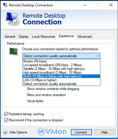 Experience remote desktop